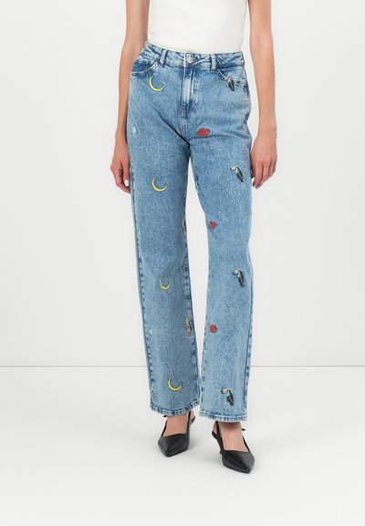 Pcbella Hw Tap Ank Jeans Od Whitecap Gray