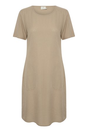 KAMILIA - Robe de jour - chinchilla