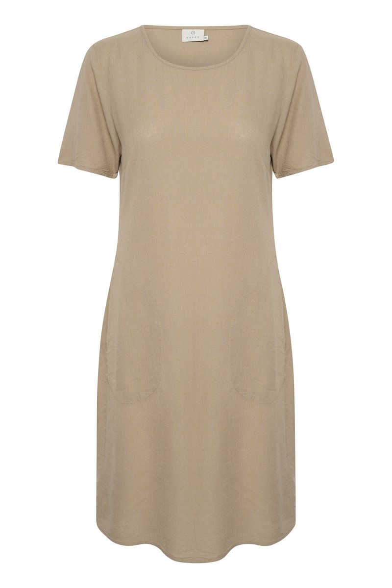 Kaffe Jurk zandkleur Kaffe Jurk zandkleur