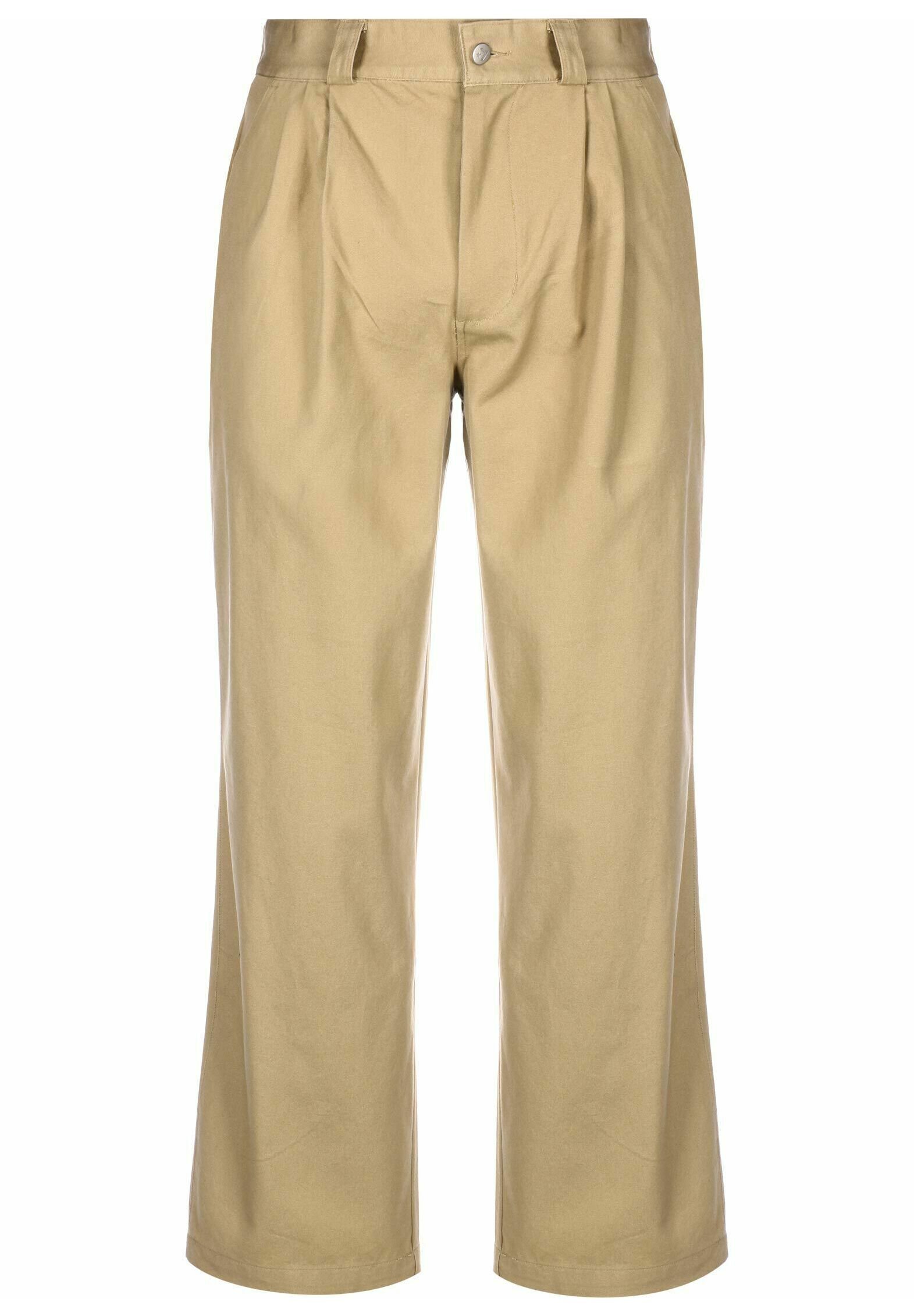 Converse CHINO DOUBLE PLEAT - Pantaloni - flint/khaki/cachi - Zalando.it