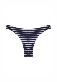 FRIZZY - Spodní díl bikin - dark blue white stripes