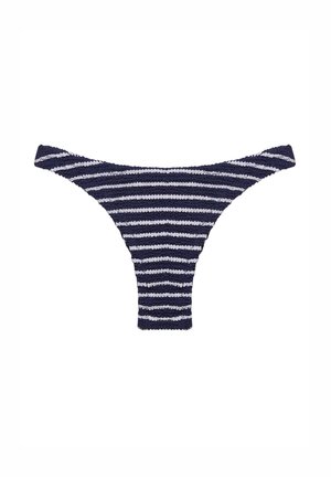 Yamamay FRIZZY - Bikinibroekje - dark blue white stripes