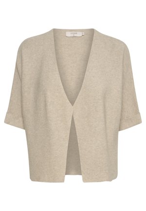 Cream BOLERO - Cardigan - oat melange