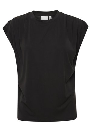 ICHI IHLISKEN TO - T-shirt basic - black