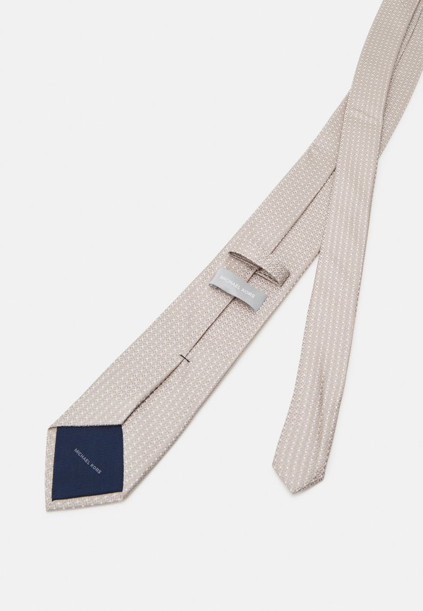 STRUCTURED TONE - Tie - beige3