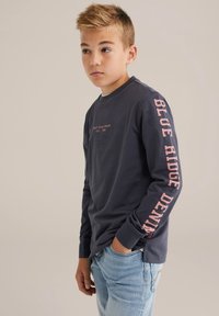 WE Fashion RIDGE - Ilgarankovis viršutinės dalies drabužis - dark grey
