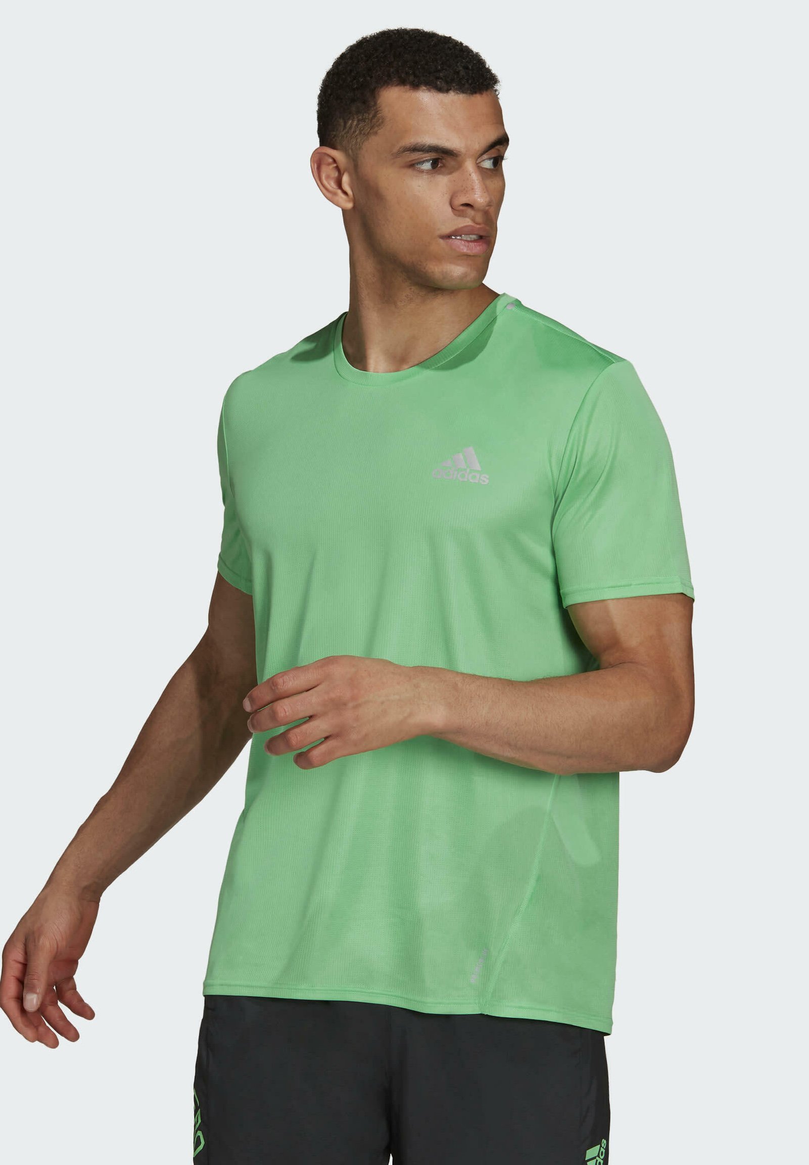 adidas Performance T-shirt print - green/Groen - Zalando.nl