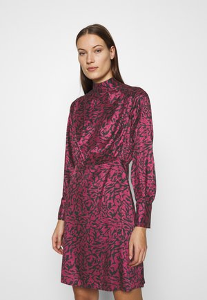 BOW DRESS - Cocktail dress / Party dress - maroon