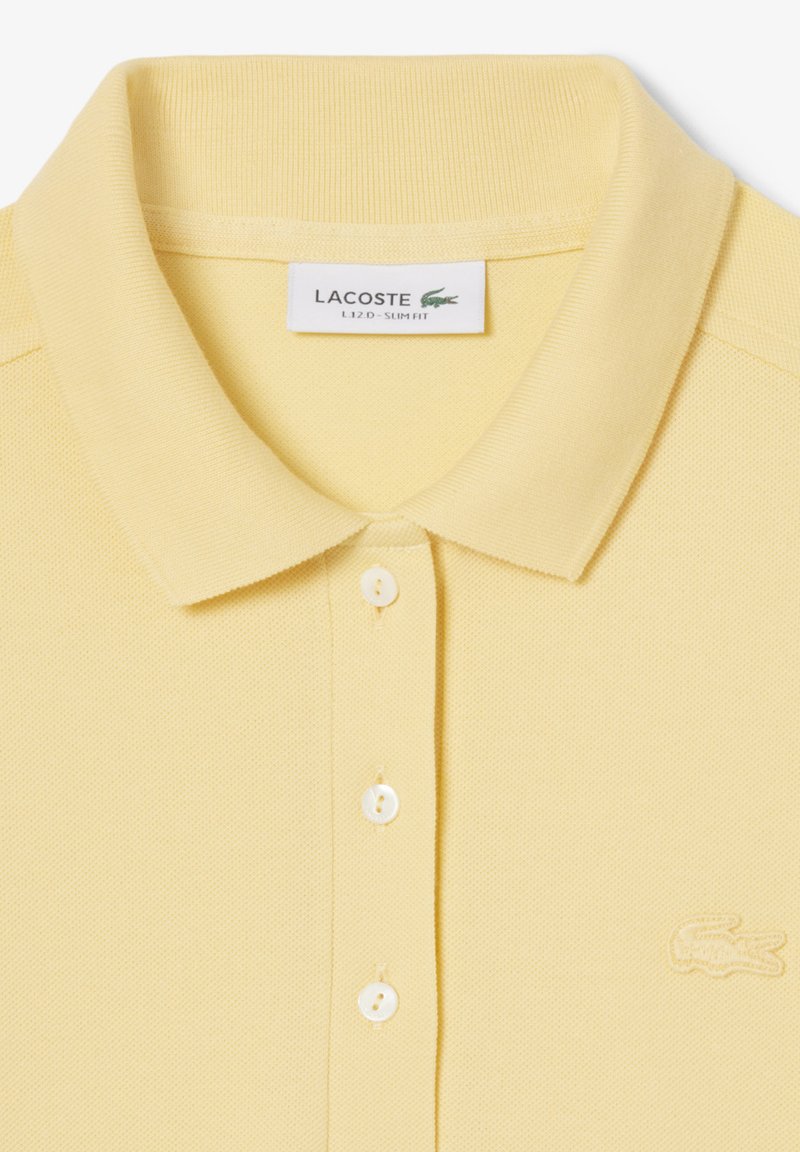 Lacoste POLO DRESS - Day dress - jaune/beige - Zalando