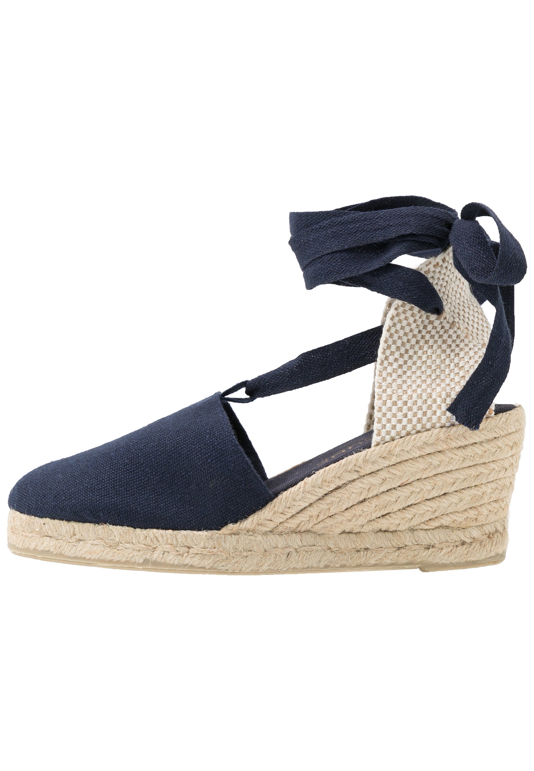 LACE UP WEDGES Espadrillos navy LACE UP WEDGES Espadrillos navy