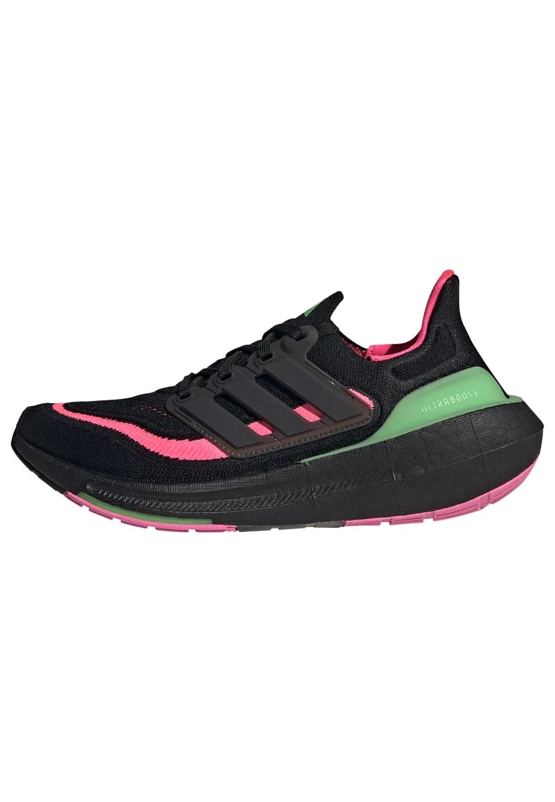 adidas Performance ULTRABOOST LIGHT - Hardloopschoenen voor op de weg - core black   core black   lucid lime
