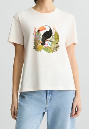 Triko s potiskem - off-white