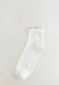 Next DOUBLE LAYER CROPPED ANKLE 4 PACK - Sokid - white neutral