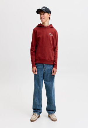Jack & Jones Junior, BAGGY FIT JEANS JJIALEX JJNORREBRO AKM 887 JNR BAGGY FIT JEANS JUNIOR - Jeans Relaxed Fit - blue denim