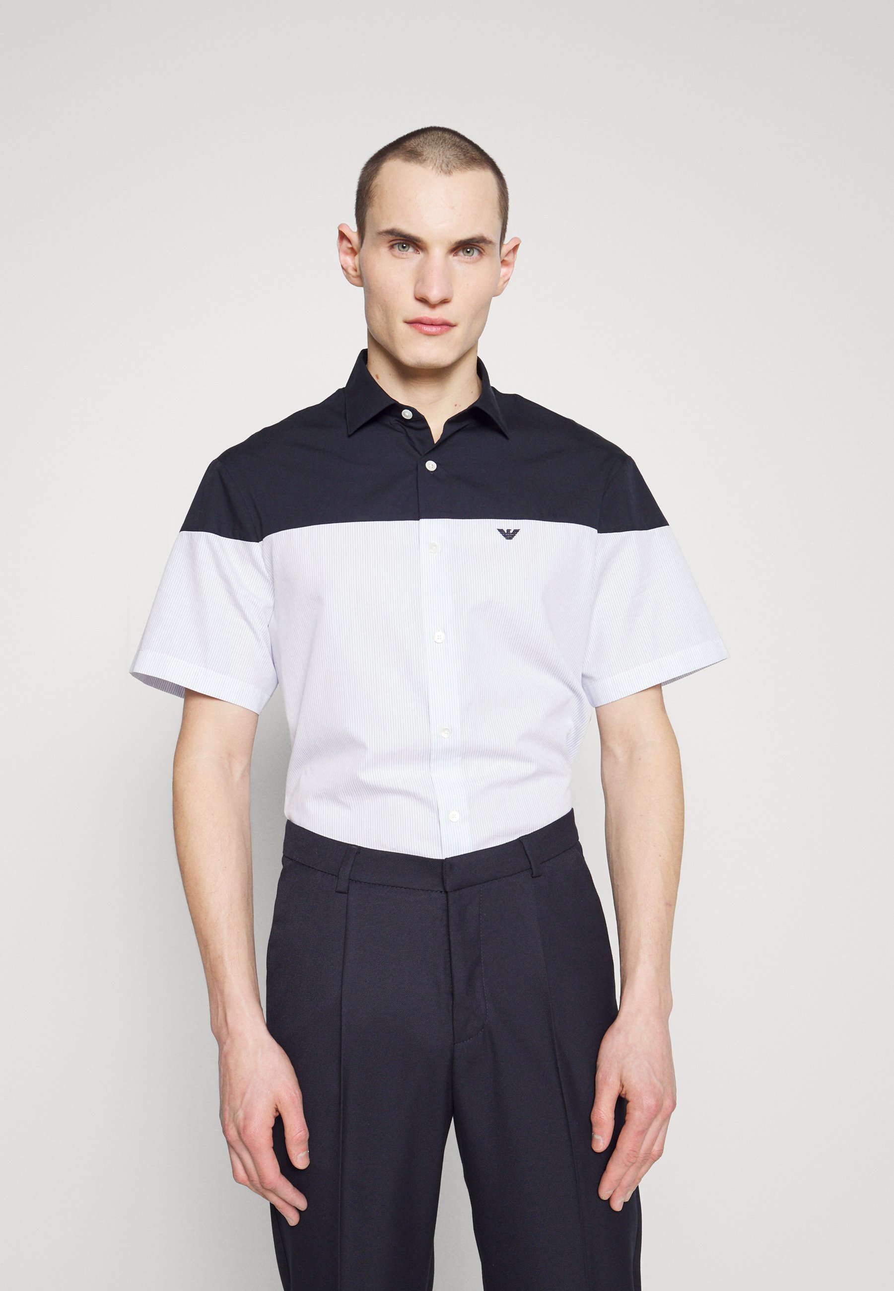 Emporio Armani Camicia - blu navy/blu scuro - Zalando.it