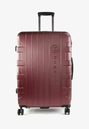 Wheeled suitcase - red