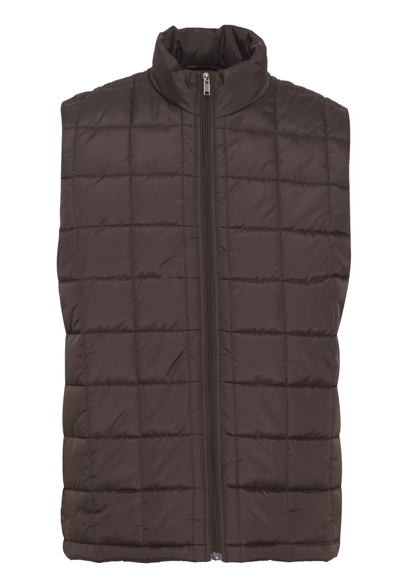 Solid Bodywarmer bruin Solid Bodywarmer bruin