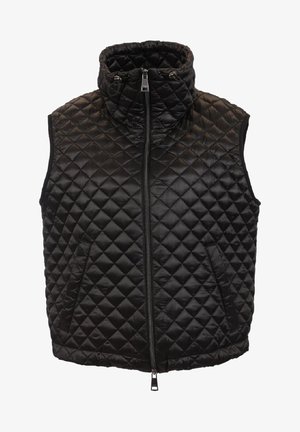GESTEPPTE - Waistcoat - schwarz