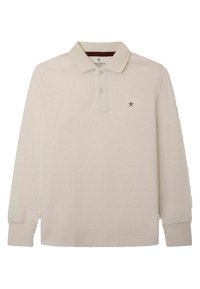Hackett London SMALL LOGO - Poloshirt - cannoli cream