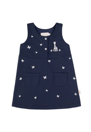 Jersey dress - navy blazer