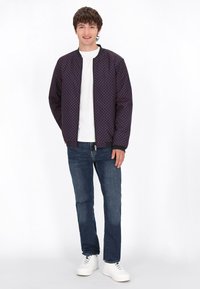 Mo Giubbotto Bomber - navy multicolor