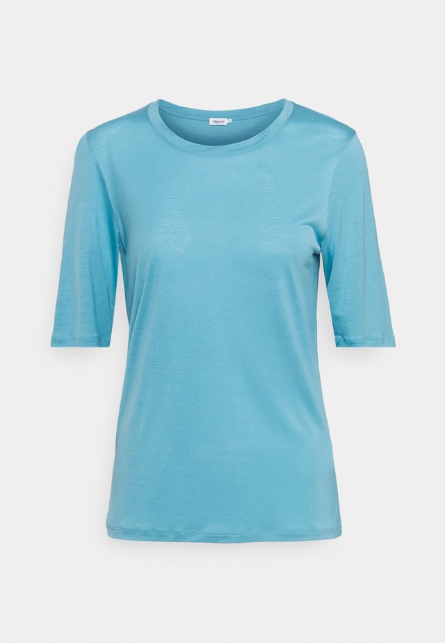 ELENA TEE - Camiseta básica - turquoise