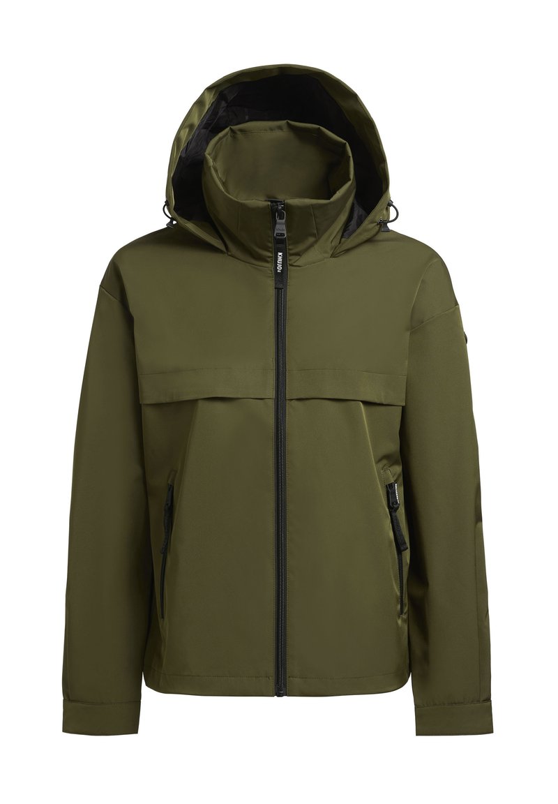 khujo Outdoorjas olijfgroen