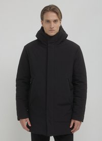 Calliope CON CAPPUCCIO  - Cappotto invernale - nero