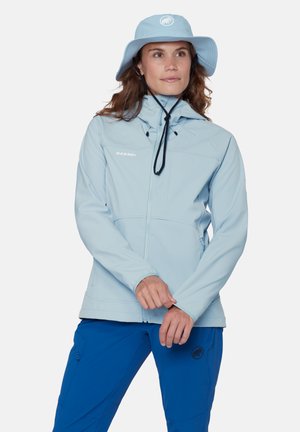 ULTIMATE COMFORT SO HOODED - Veste softshell - nebla