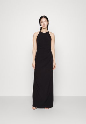 Halston ANNIKA GOWN IN STRETCH CREPE - Maksi suknelė - black