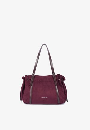 LANCASTER, LARGE VELVET EMMA - Handtasche - bordeaux