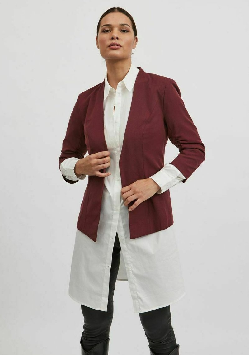 VILA VIHER NEW 3/4 NOOS - Suvejakk - tawny port