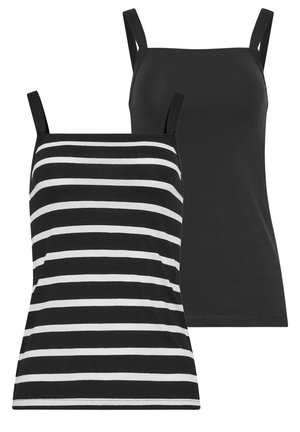 Long Tall Sally 2 PACK  - Top - black