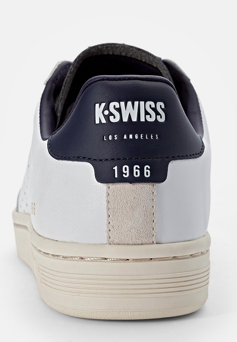 Anders Billy Kraan K-SWISS LOZAN KLUB - Sneakers laag - white/navy/wit - Zalando.nl