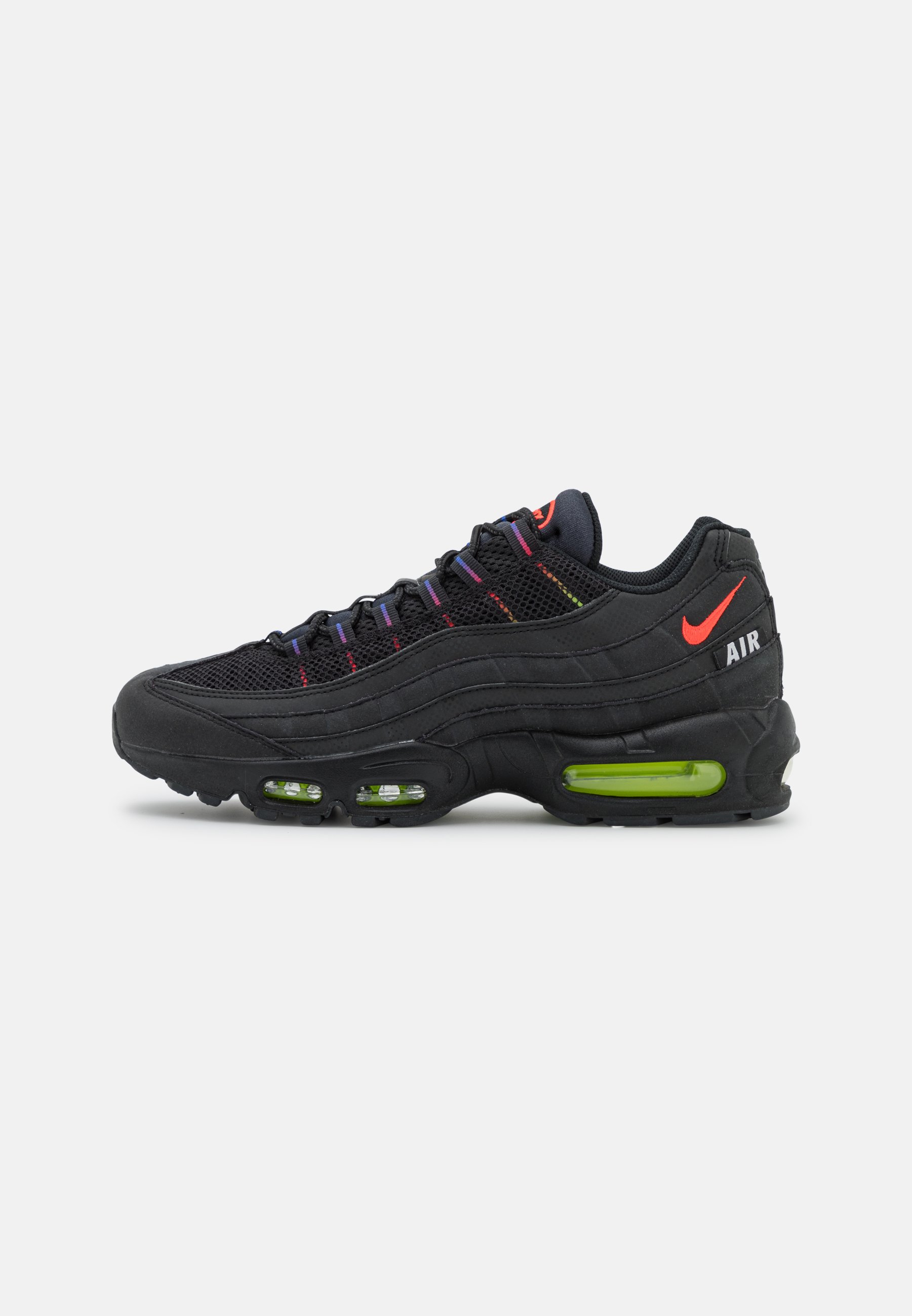 Tienda Conectado respuesta Nike Sportswear AIR MAX 95 - Zapatillas - black/bright crimson/volt/blue  crystal/negro - Zalando.es