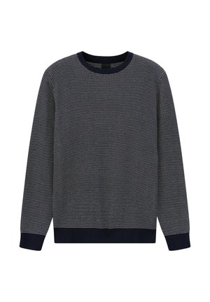 RUNDHALS AUS REINER  - Jumper - marine