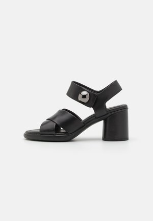 SCULPTED - Riemensandalette - black