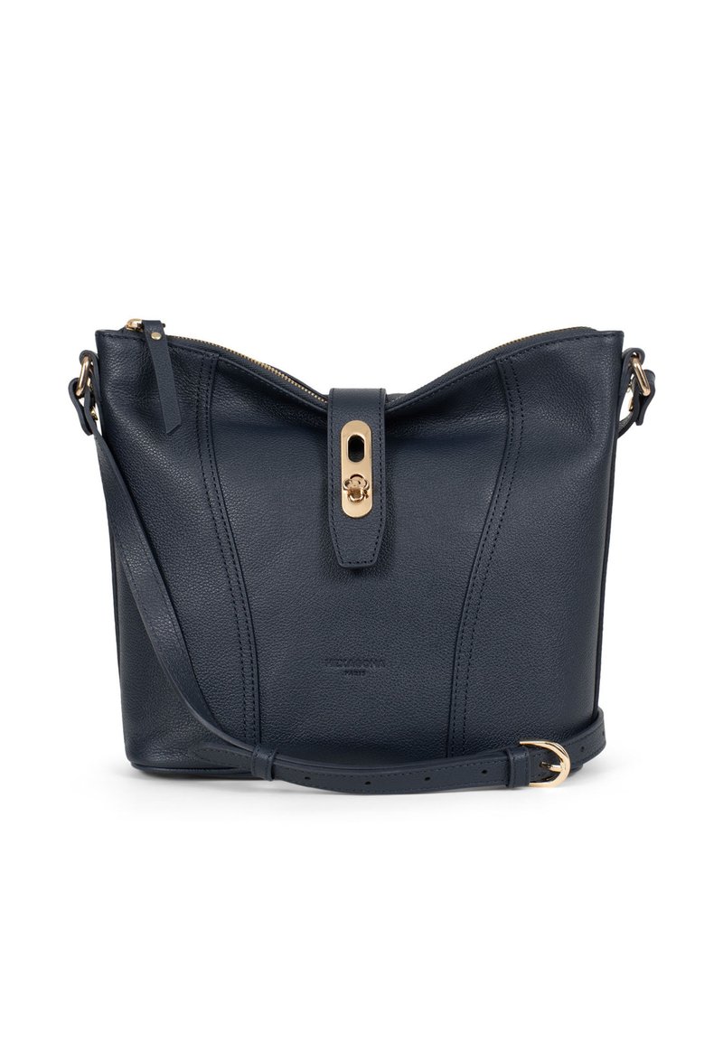 Hexagona Borsa a mano - bleu marine