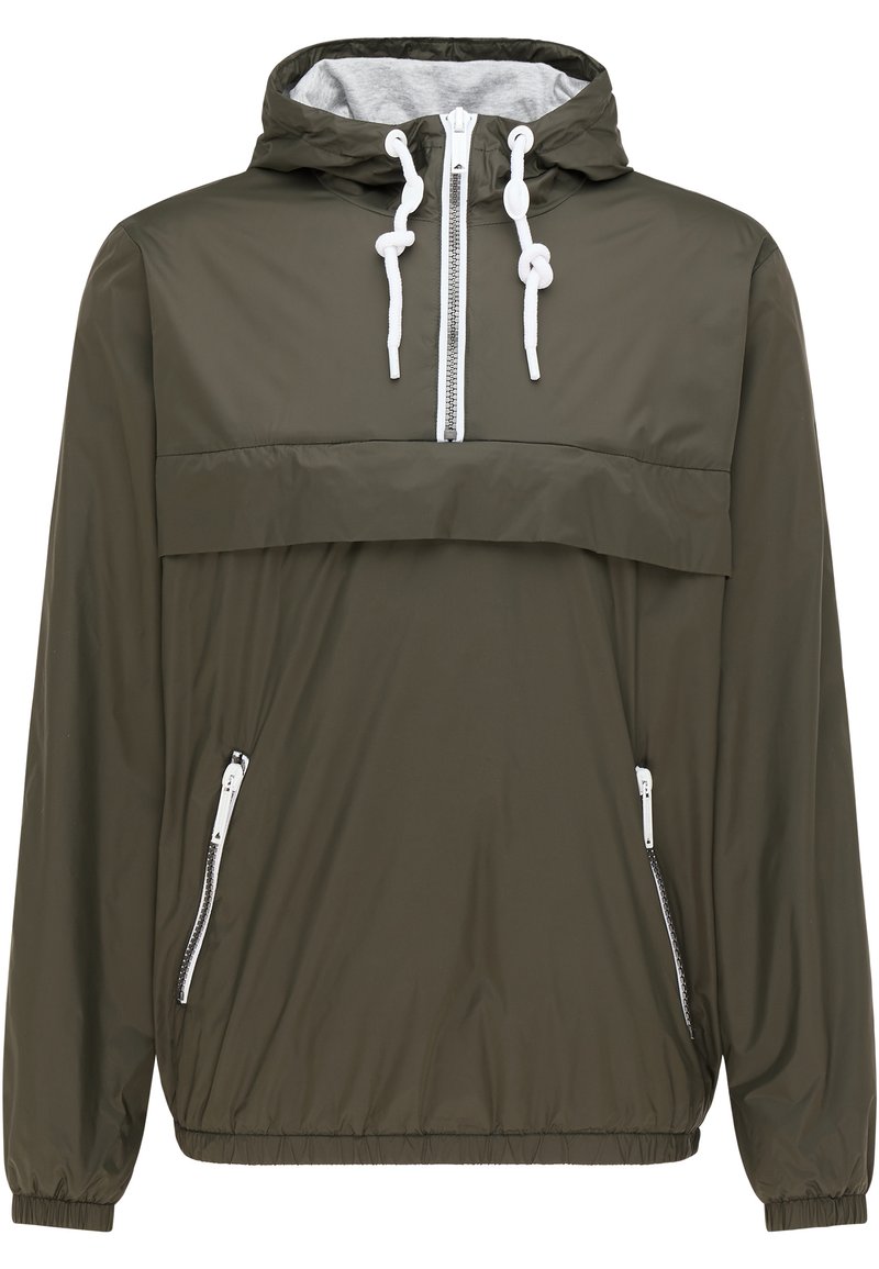 dreimaster Windjack donkergroen