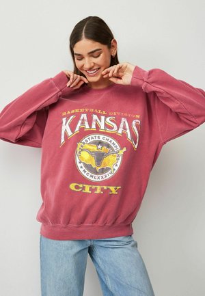 Sudadera DeFacto Para Mujer - Jersey Cuello Redondo Manga Larga Algodón