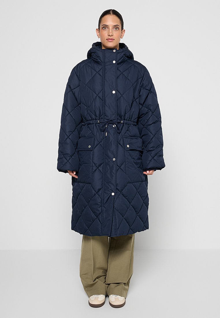 Barbour Wintermantel donkerblauw
