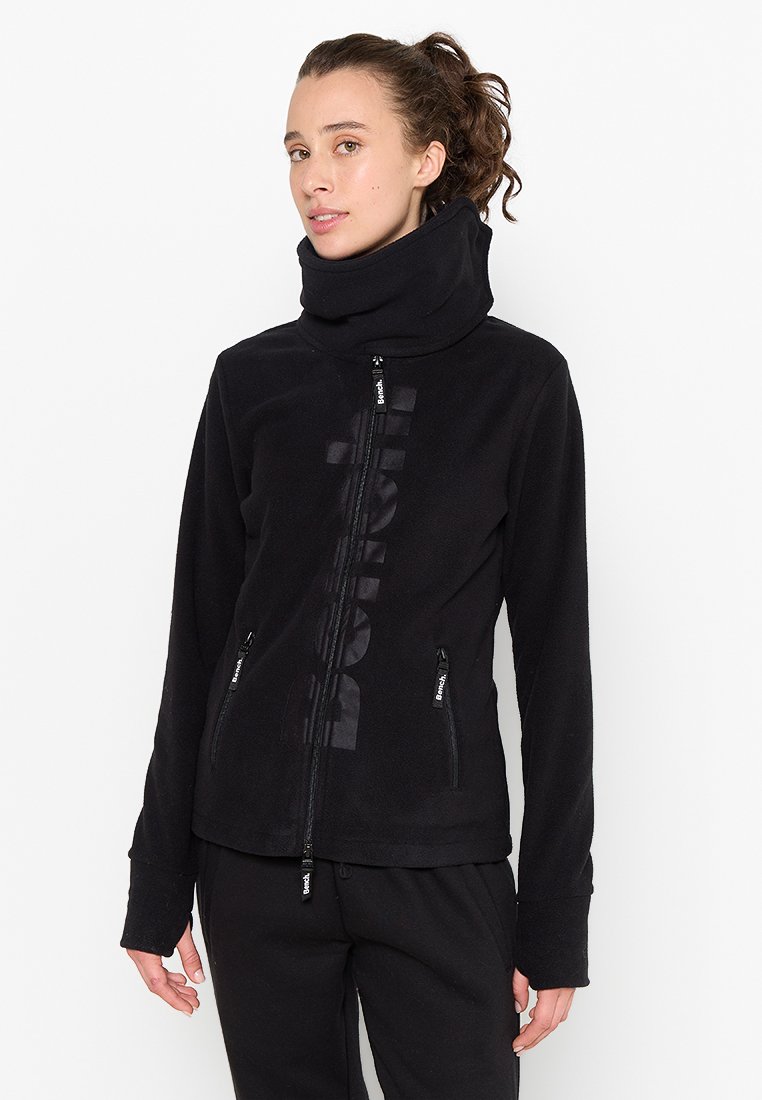 Bench Giacca in pile black/nero