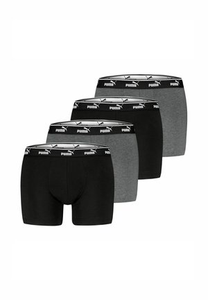 EVERYDAY 4ER PACK - Trunks - black/grey