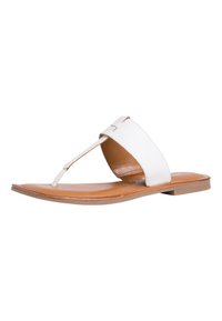 Tamaris T-bar sandals - white