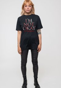 Paradiso Clothing MY CHEMICAL ROMANCE I'M NOT OKAY UNISEX - Print T-shirt - black