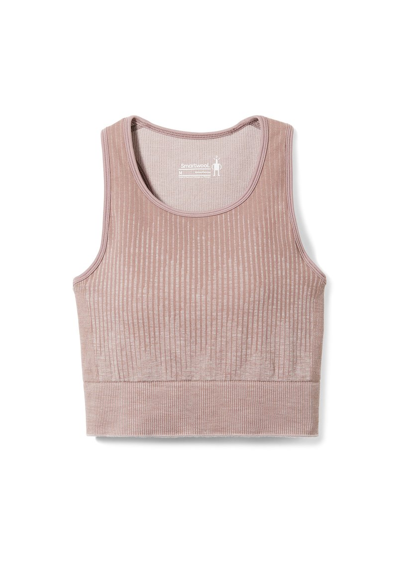 SmartWool Sport-bh met medium support donkerbruin