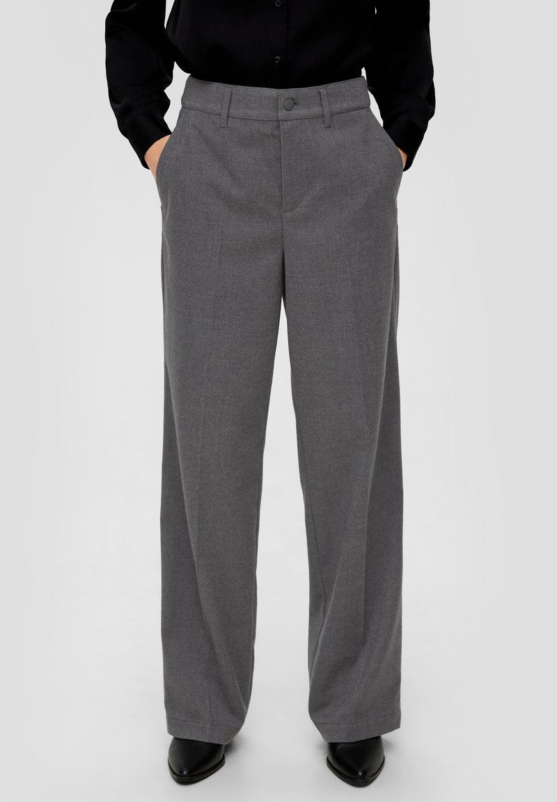 s.Oliver Pantalon classique - dark grey
