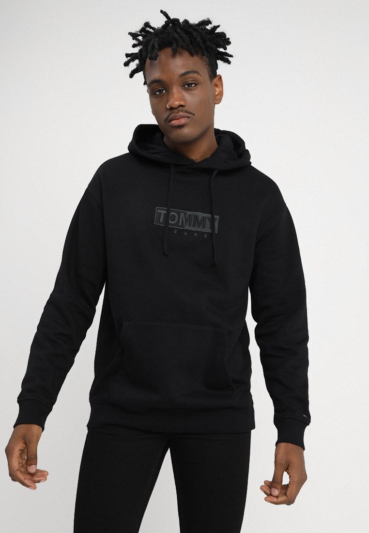 tommy jeans embroidered hoodie