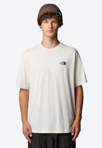 The North Face VINTAGE ARCHIVE - Triko s potiskem - white dune tnf black