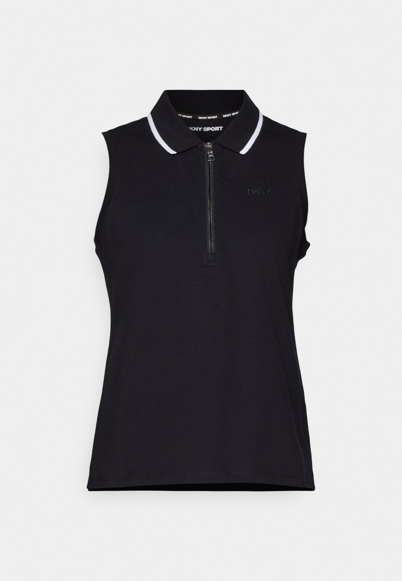 DKNY Sport Poloshirt zwart DKNY Sport Poloshirt zwart